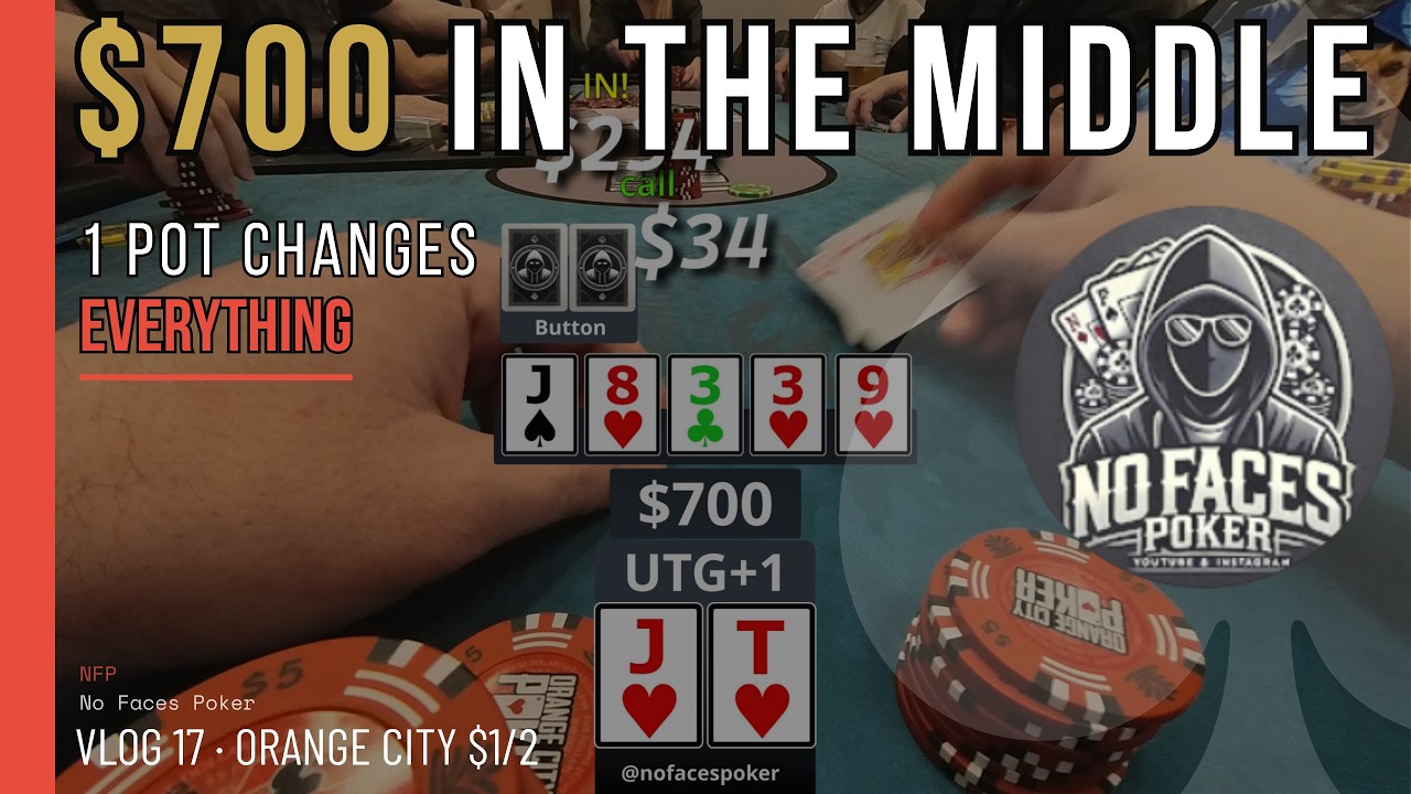 Эта раздача за 700 долларов изменила всю игровую сессию | Видеоблог о покере № 17