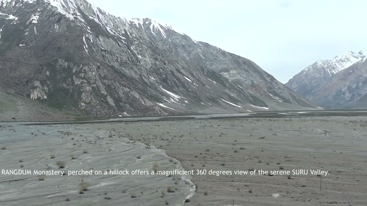 RANGDUM MONASTERY in the SURU VALLEY