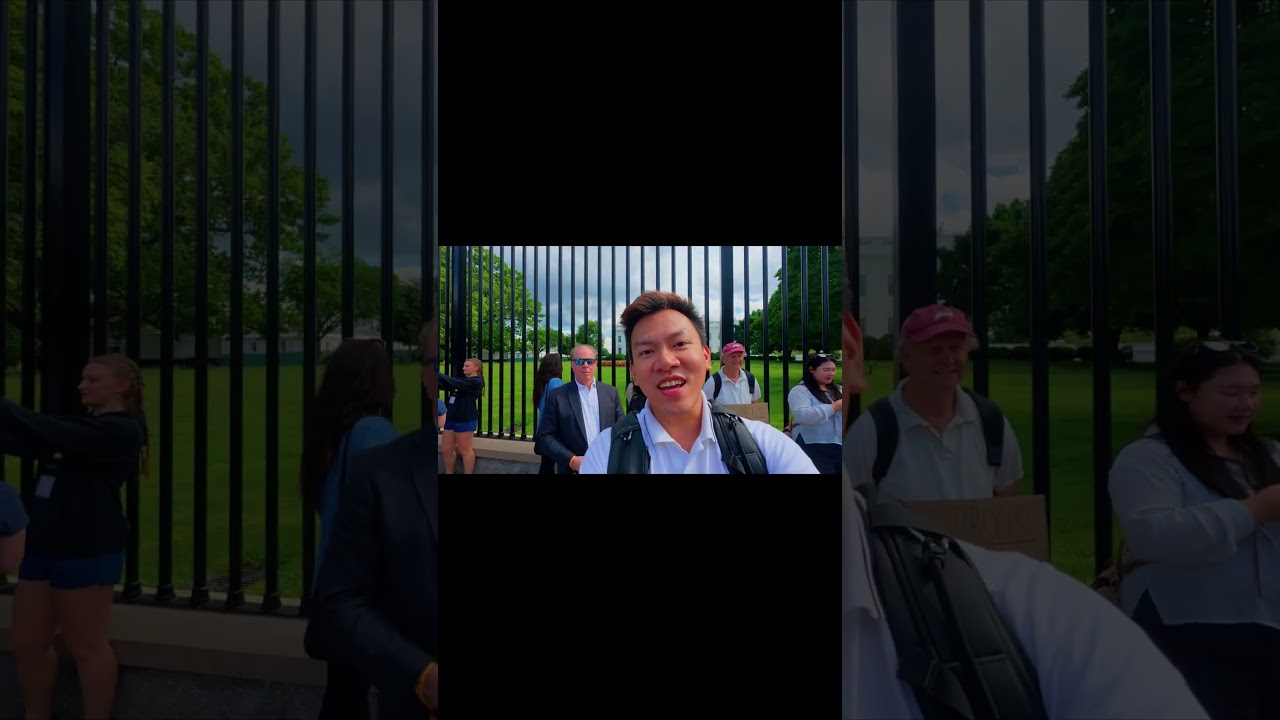 White House -  Đi đ&acirc;u tham quan tại WASHINGTON DC HOA KỲ #dulichhoaky #travel #them1dam