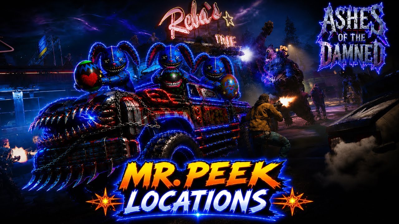 Ashes of The Damned | Cursed | 7 Mr. Peek Locations