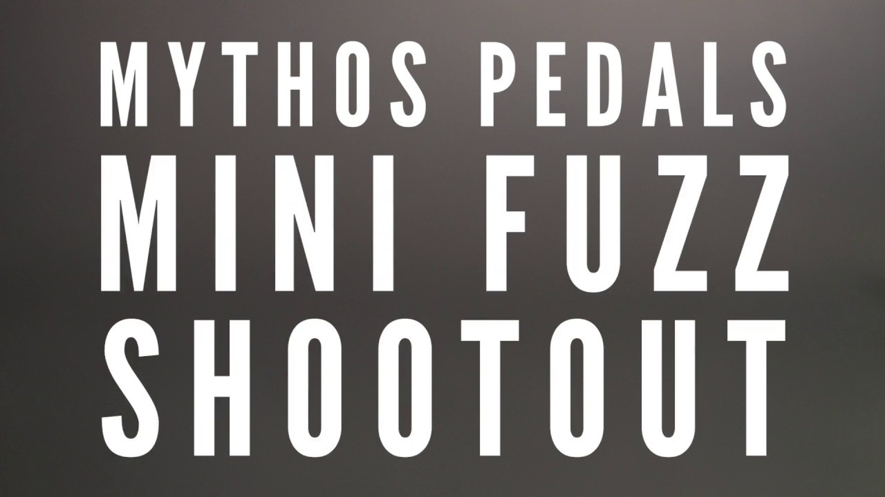 Mythos Pedals Golden Fleece vs High Road Mini vs Au79 Fuzz Pedal Shootout