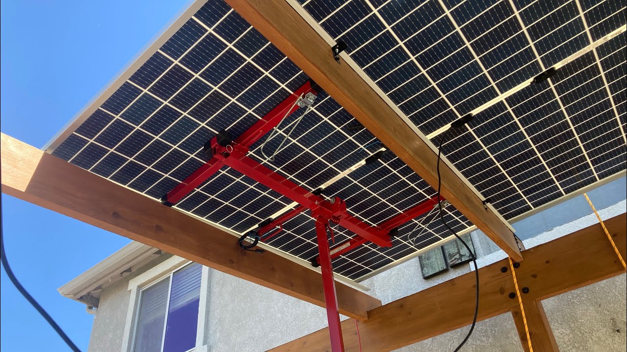 DIY solar off grid ground mount