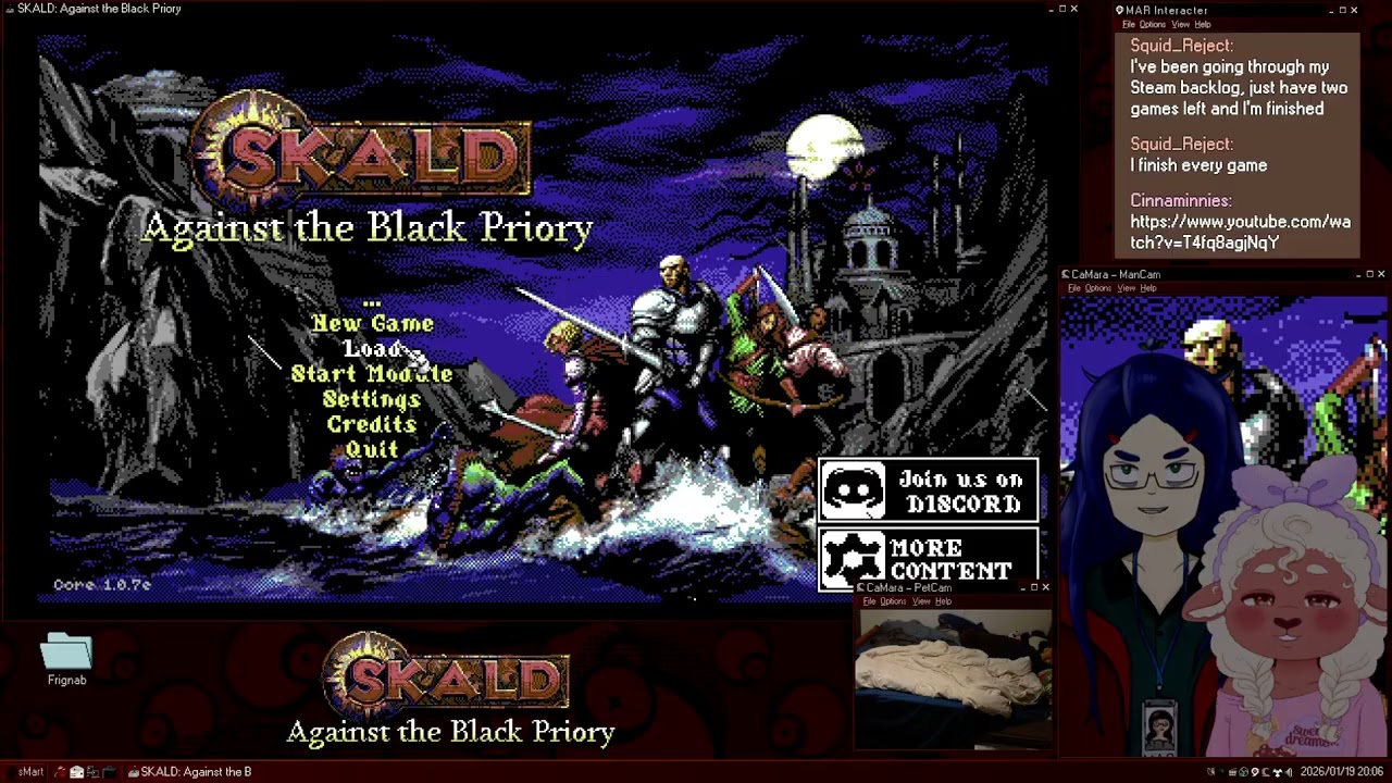 [SKALD: Against the Black Priory][1] The stars...they're pixelated w/ @Cinnaminnies