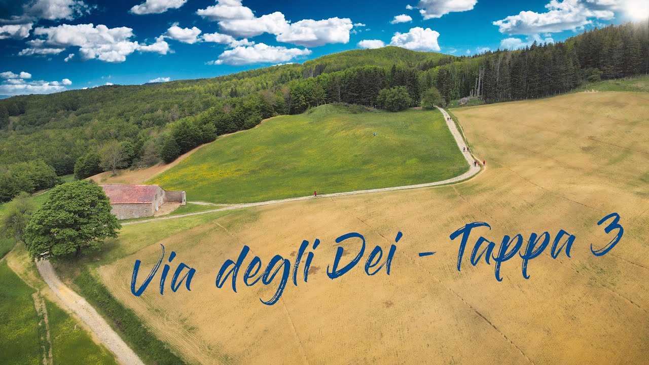 Via degli Dei col Drone - Tappa 3, Flaminia Militare (Giugno 2021)