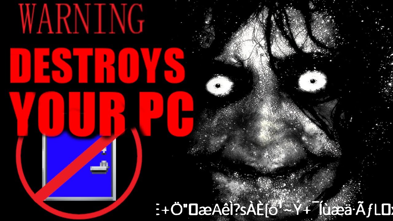 DON'T CLICK! THIS .EXE GAME ALMOST BROKE MY PC! DON'T GO THROUGH THE BLUE DOOR