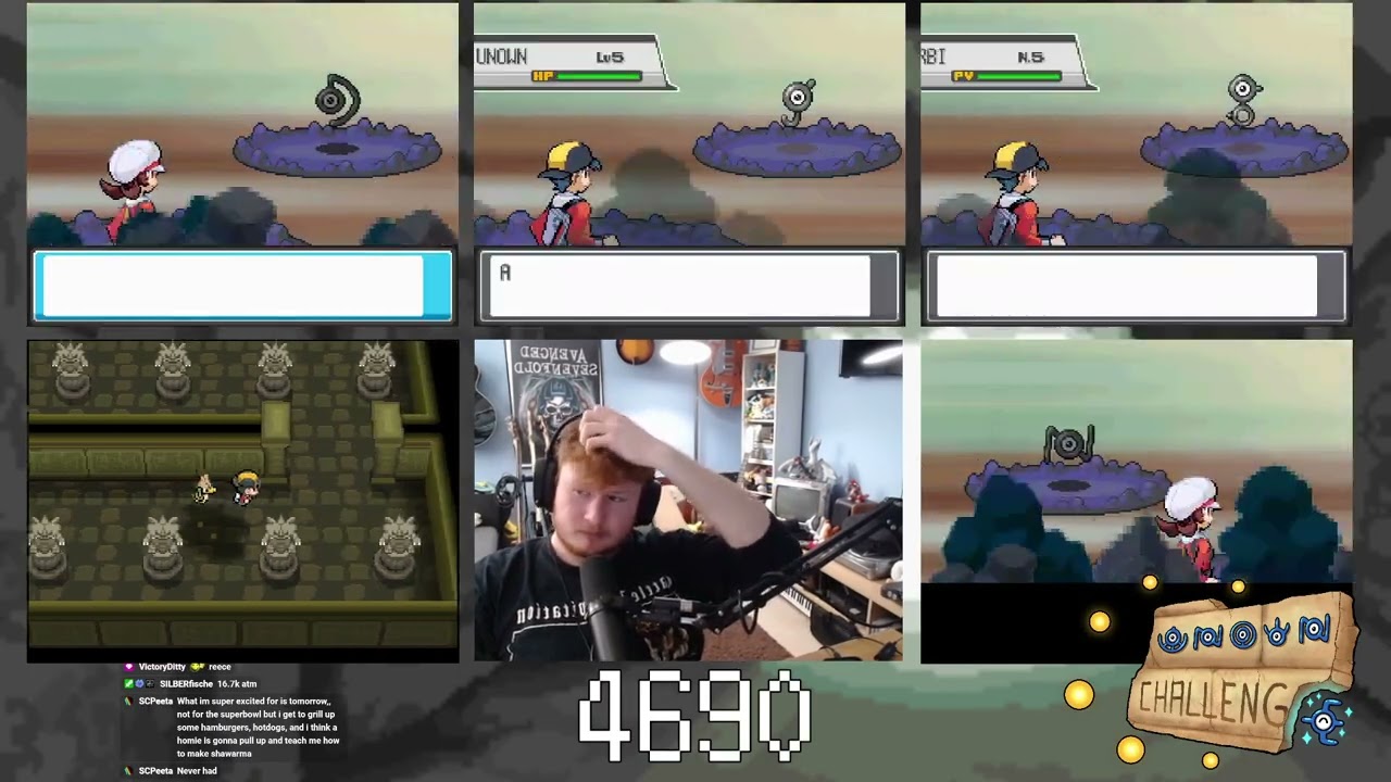 ✨SHINY UNOWN CHALLENGE ✨Shiny Hunting in HeartGold and SoulSilver| !unown !links !youtube !disco