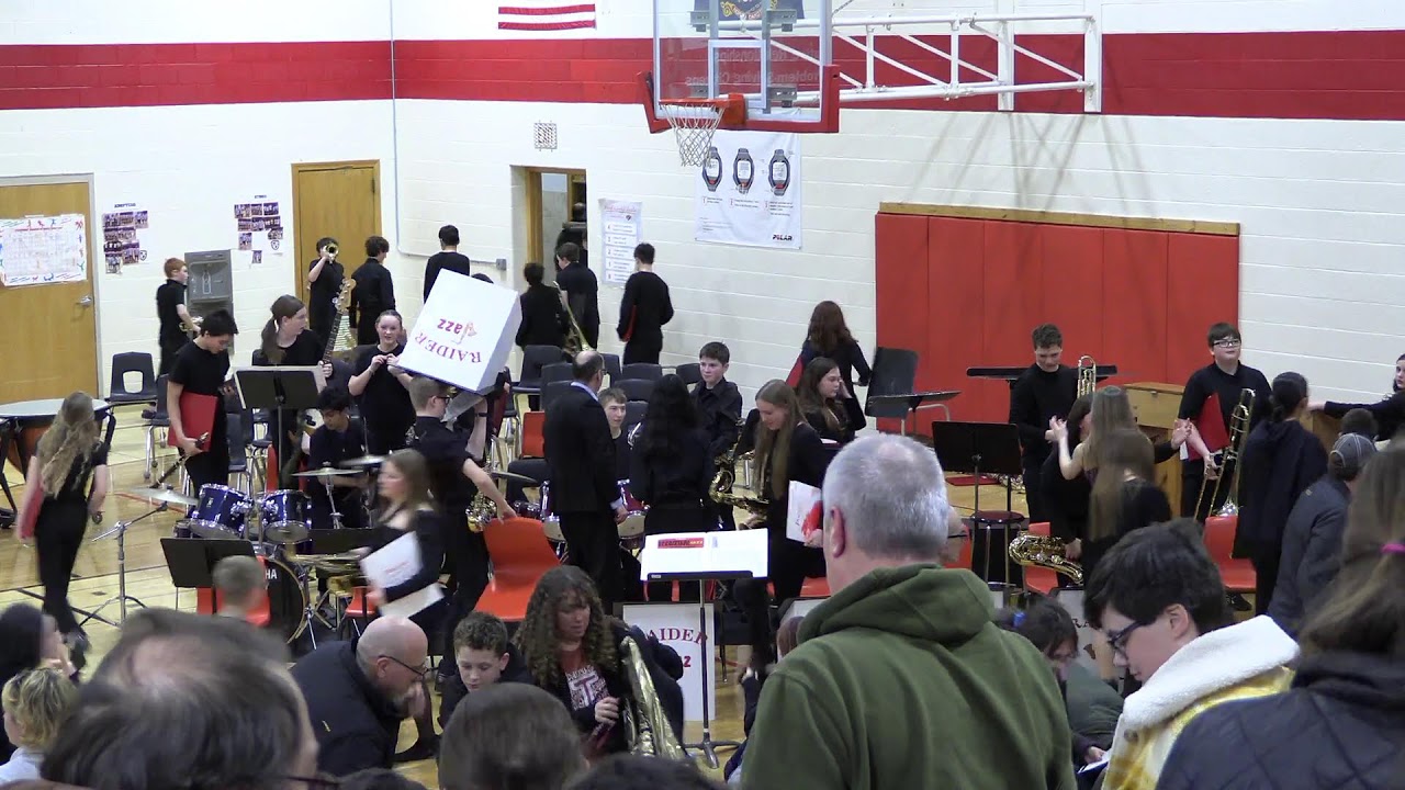 Schroeder MS 7 th & 8th grade bands and choir concert