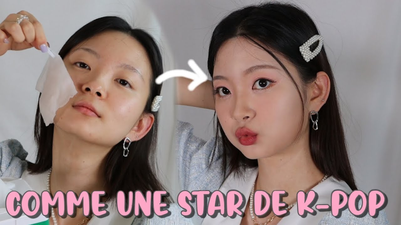 MAQUILLAGE IDOL ? JE ME MAQUILLE COMME UNE STAR DE K-POP !