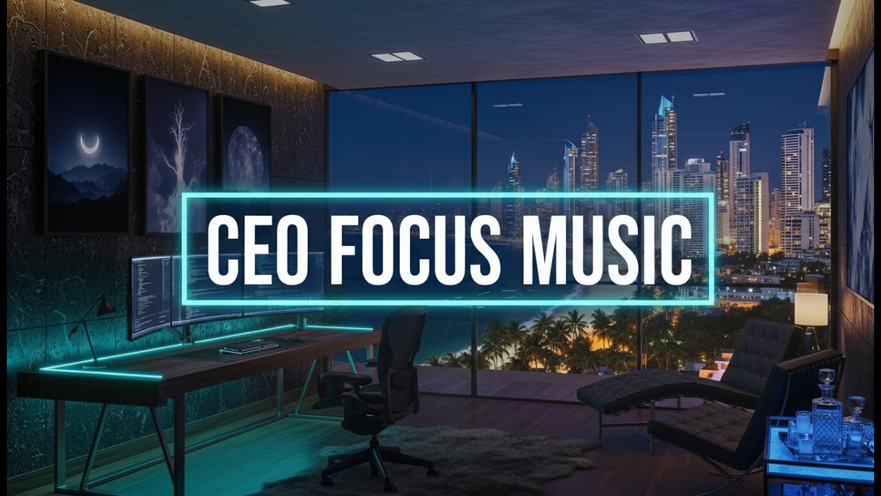 CEO Mindset: Deep Work Music for Intense Focus & Strategy