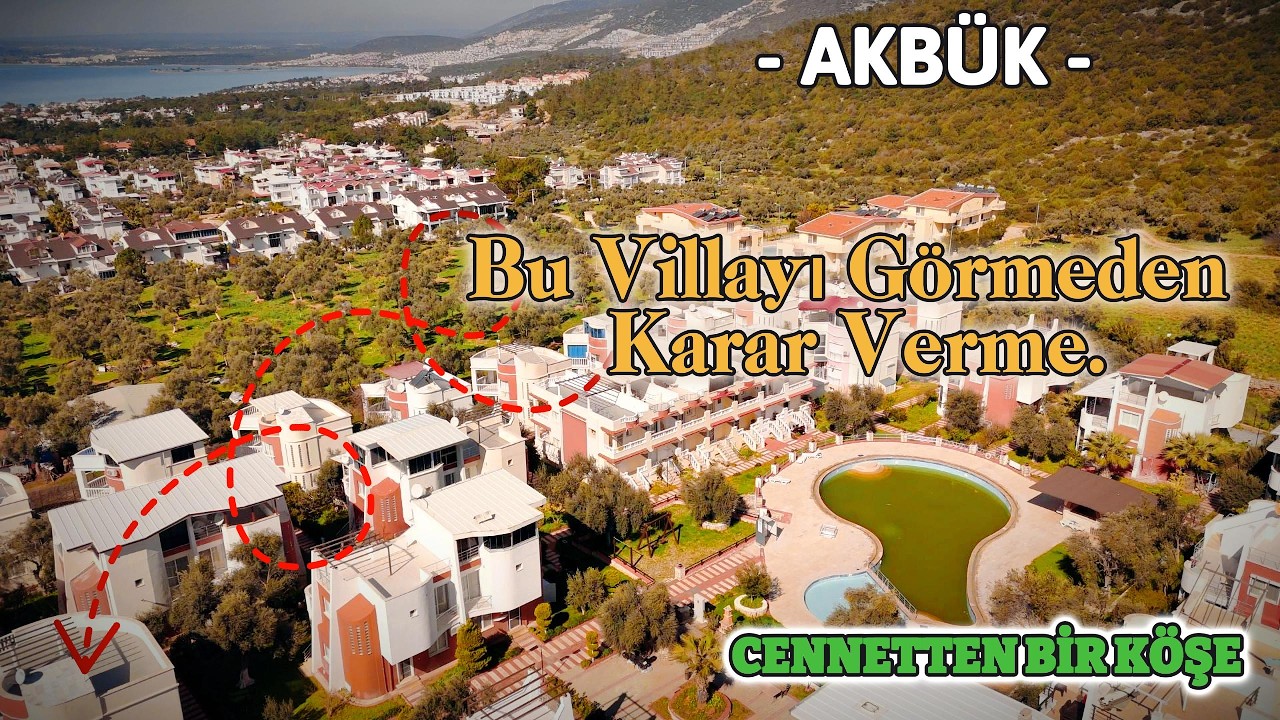 Akbük’ün En Keyifli Sitesinde Müstakil Havuzlu Villa!