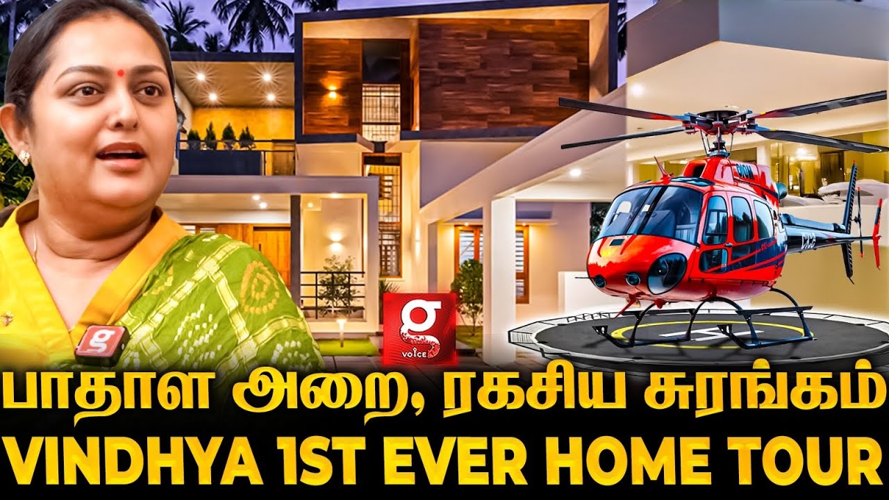 Vindhya வீட்டு மேல Helipad-ஆ🚁😱என் தாத்தா பேர்ல கிராமமே இருக்கு 😲🔥Exploring Vindhya Home Tour🏠