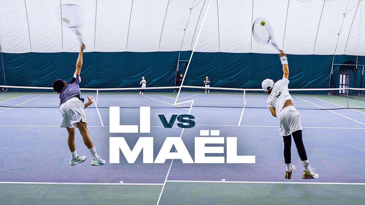 High-energy indoor duel at the Academy: Maël Gerinie vs. Li Yanru