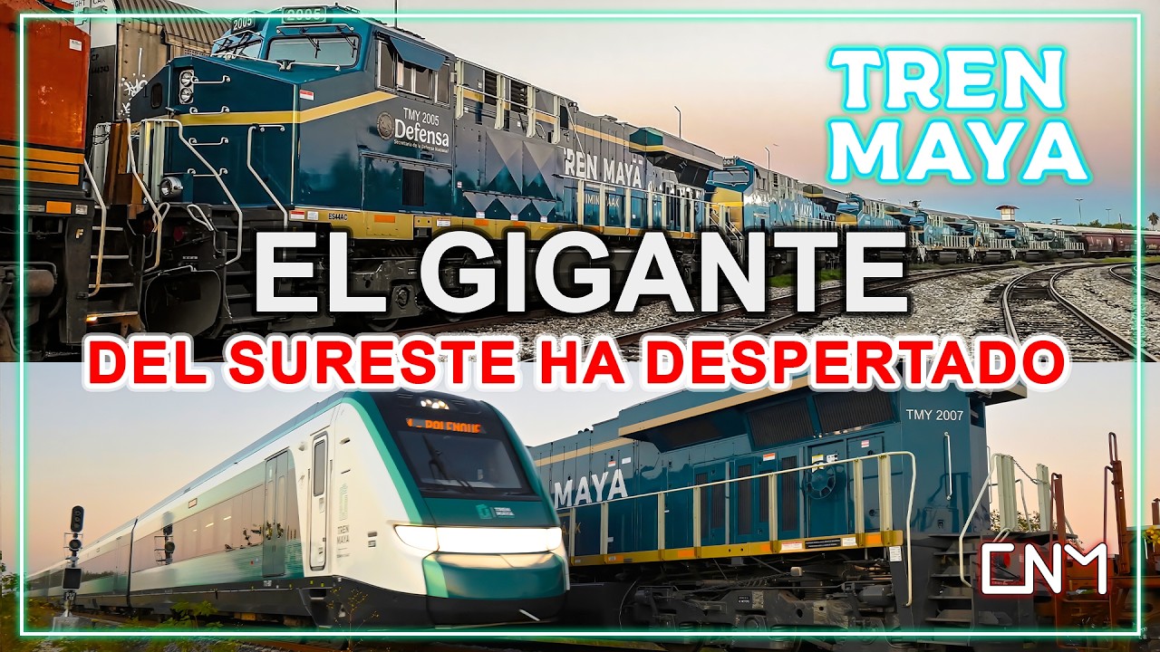 Ya están listos los trenes de carga del Tren Maya, en pruebas para operar en 2026