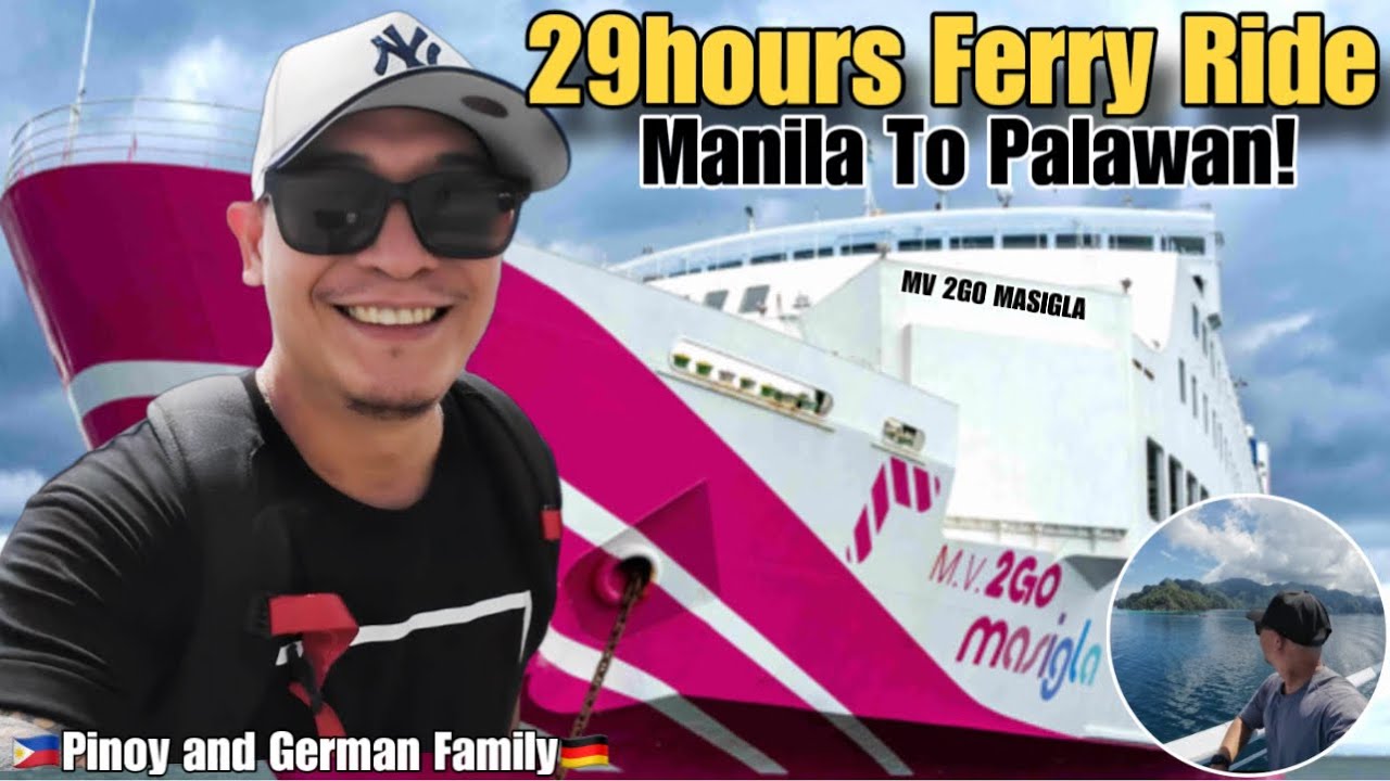 My Solo Experience Traveling 29hours from Manila to Palawan Via 2GO SHIP MV MASIGLA |Sulit nga ba?