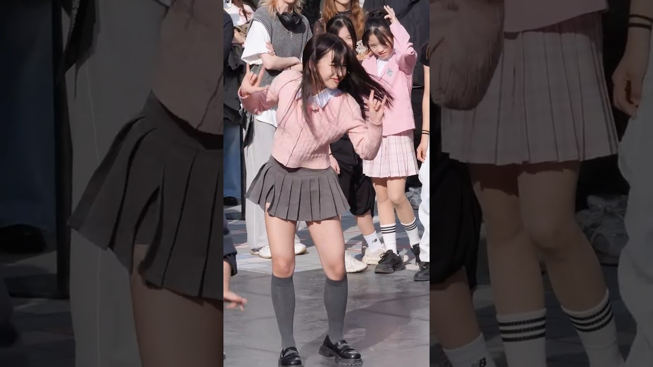 Dance] 권채은 ChaeEun: 제니 JENNIE 'like JENNIE': 딩가딩가 랜덤플레이댄스: 250315 여의도 더현대 서울: DGDG RPD #랜플: 제이킹덤
