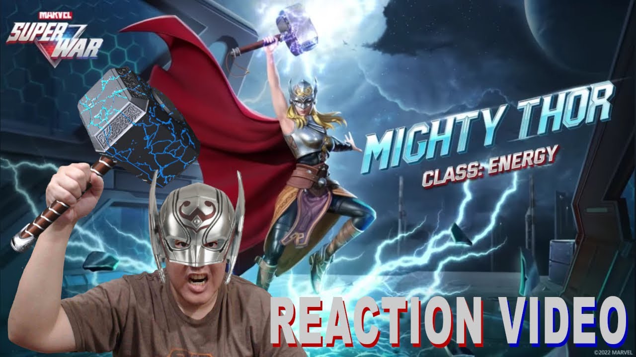 MARVEL Super War: Mighty Thor | Reaction Video