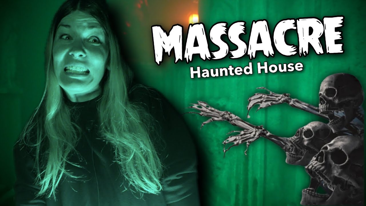 Massacre Haunted House - HALLOWEEN Haunt Behind The Scenes Tour (Montgomery, IL)