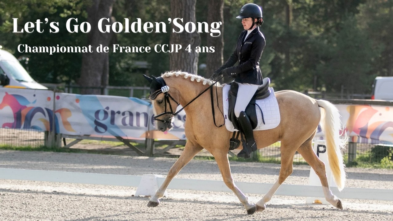 LET'S GO GOLDEN'SONG Championnat de France CCJP 4 ans
