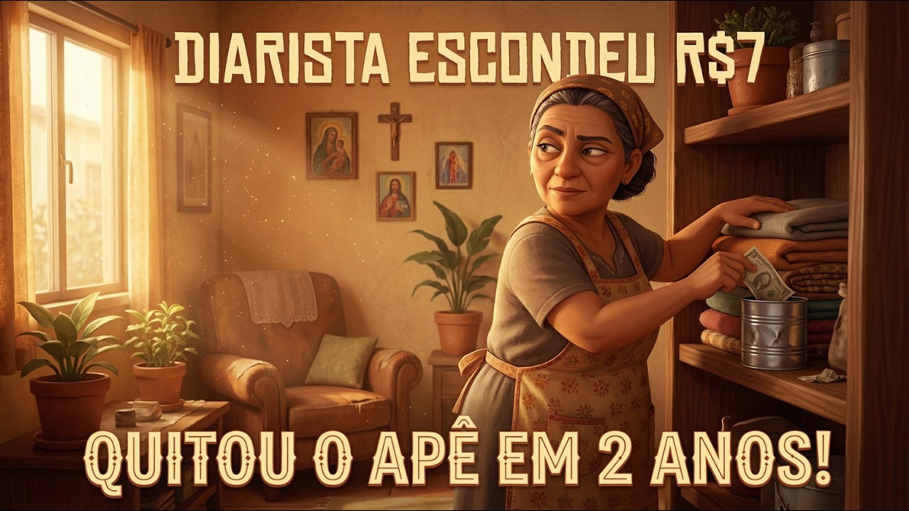 O Segredo: DIARISTA Escondeu R$ 7 por Dia e Quitou o Apartamento em 2 Anos