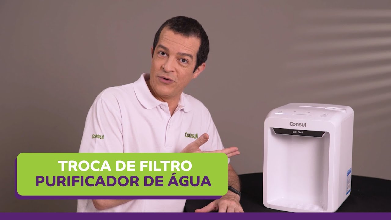 Como trocar o filtro do purificador consul? | Confira as dicas Consul! #ConsulAjuda