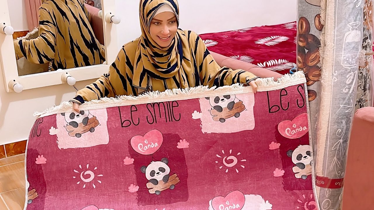 لما مراتك تفرش البيت للشتاء 😂