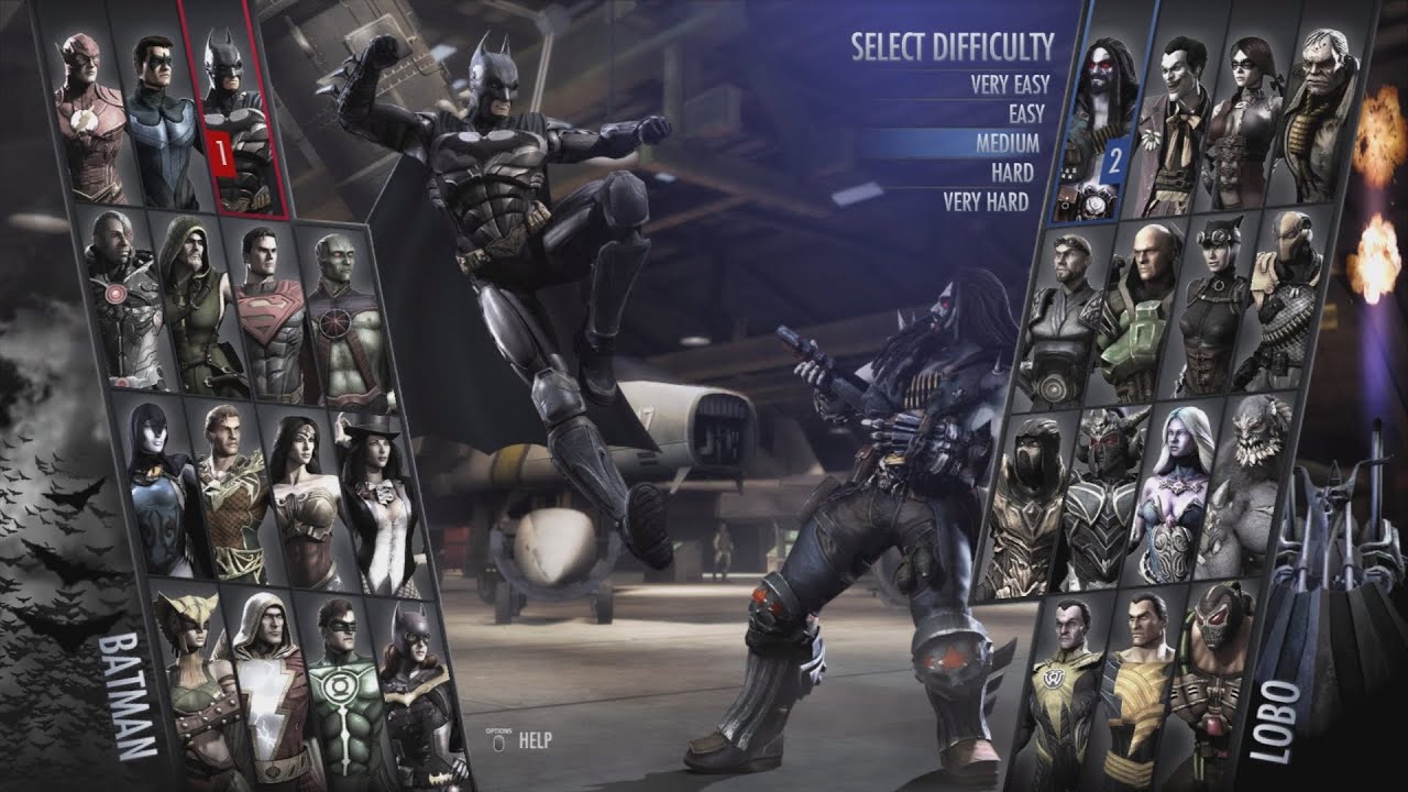 BATMAN vs LOBO - Injustice Gods Among Us Ultimate Edition 2013
