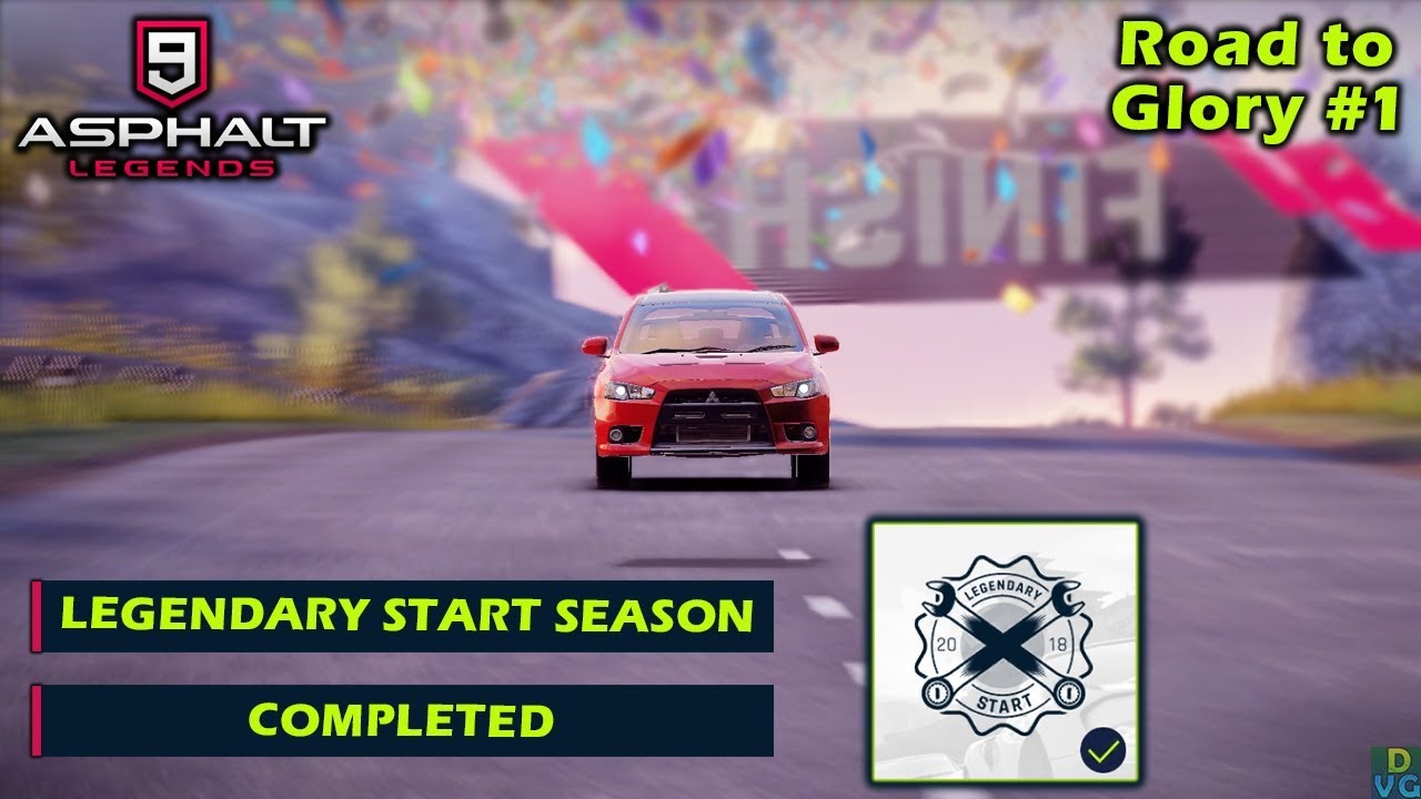 Asphalt 9: Legends - F2P RTG #1 | Legendary Start Season Completed