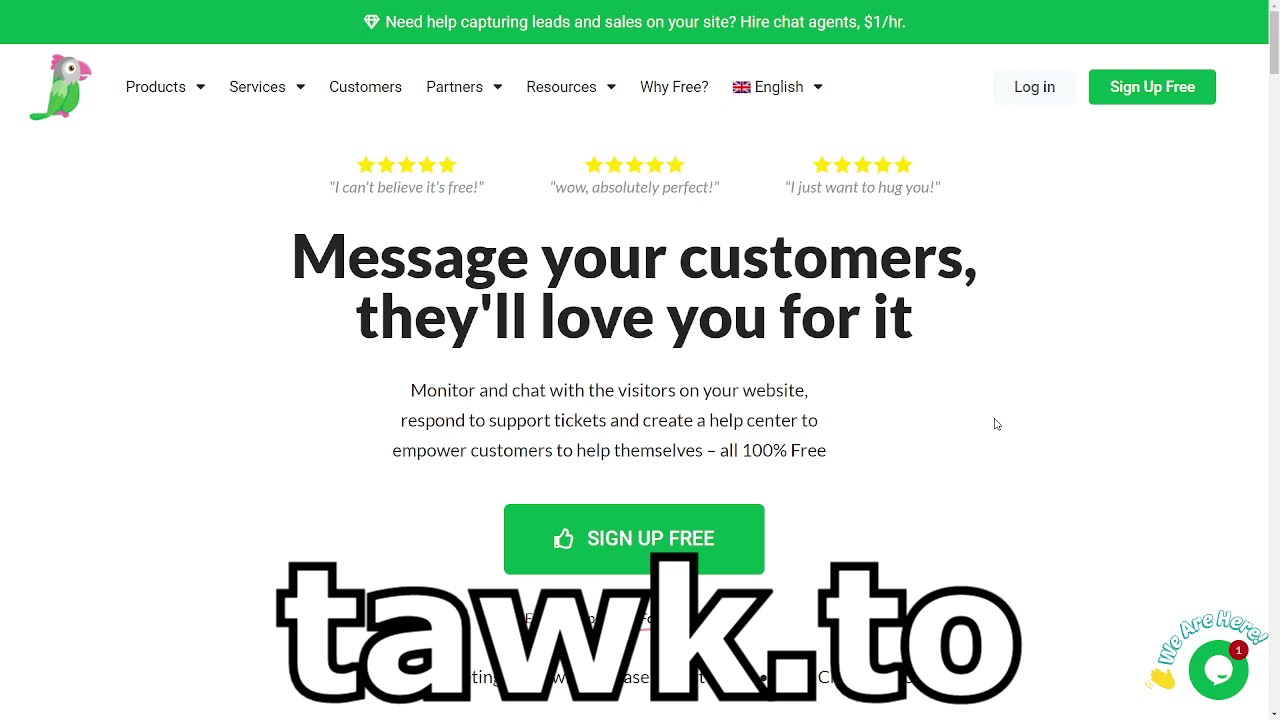 Crear un chat en vivo con Tawk.to