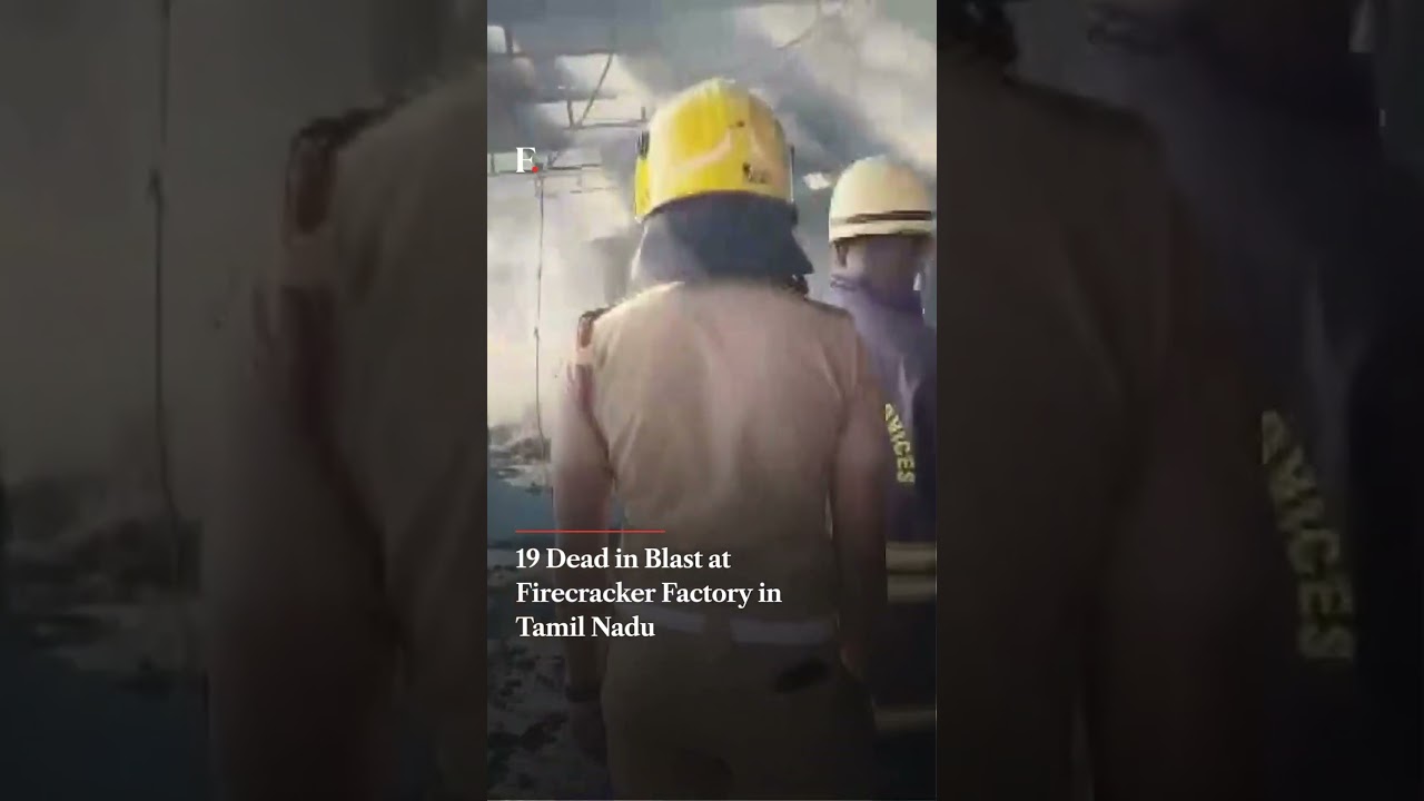 Firecracker Factory Blast Claims 19 Lives in Kattanarpatti Village, Tamil Nadu | Firstpost News