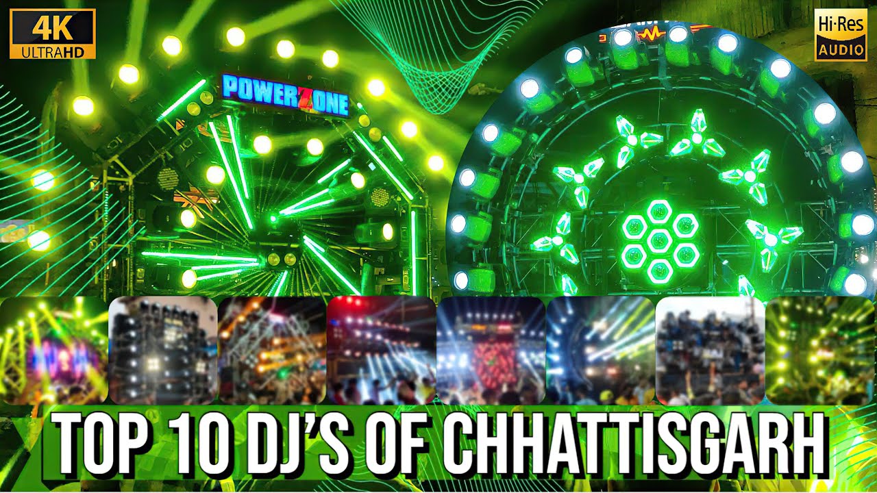TOP 10 DJS OF CHHATTISGARH 2023 | ULTRA HD SOUND | CG04 LIVE