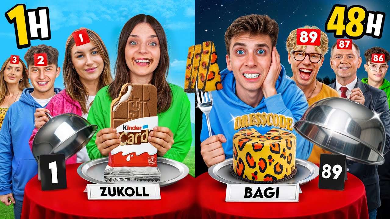 KTO ZJE WIĘCEJ ULUBIONYCH SŁODYCZY 100 INFLUENCER&Oacute;W!