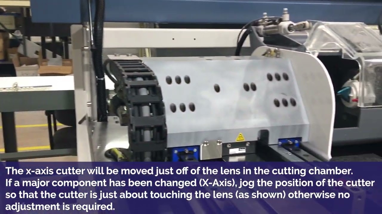 Replacing PCD Cutter and Recalibrating X axis on Cobalt NXT