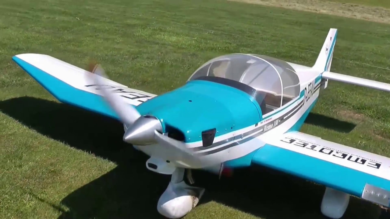 Jodel Robin Remo  DR180/400  3,68m Spw. mit T.C. Valach 120 4Takt Boxer   Erstflug