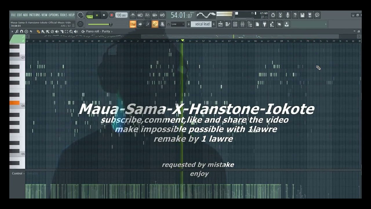 make Maua-Sama-X-Hanstone-Iokote instrumental fl studio remake by 1 lawre