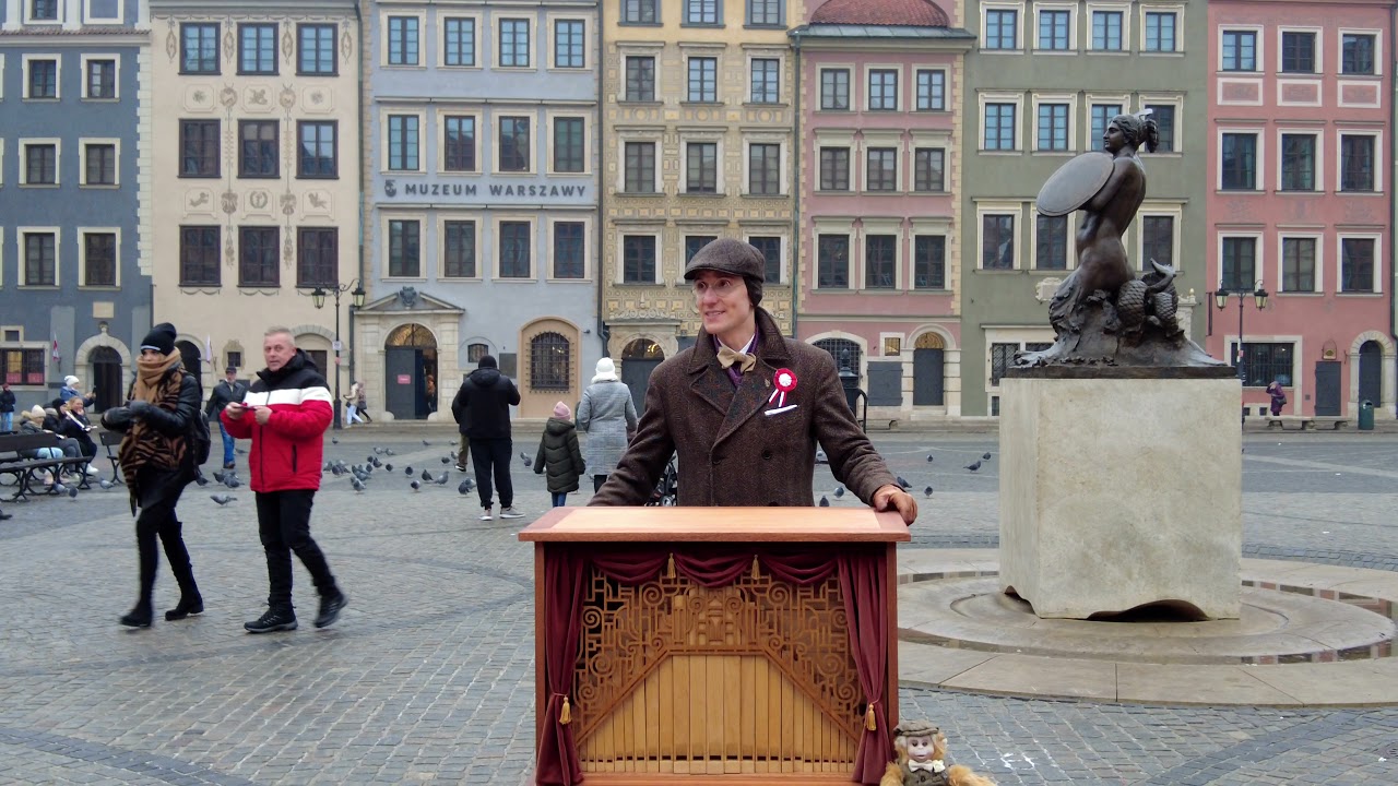 Kataryniarz Jan - Organ Grinder Warsaw 2021