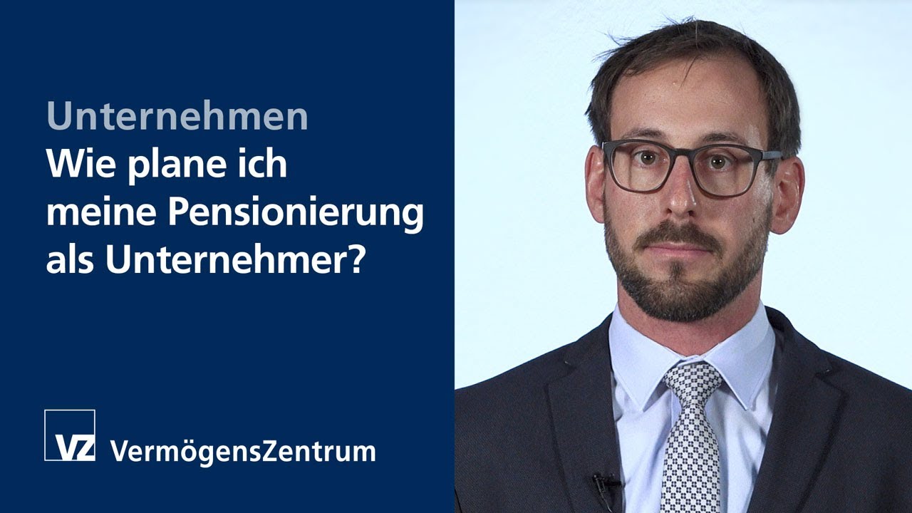 Wie plane ich meine Pensionierung als Unternehmer?