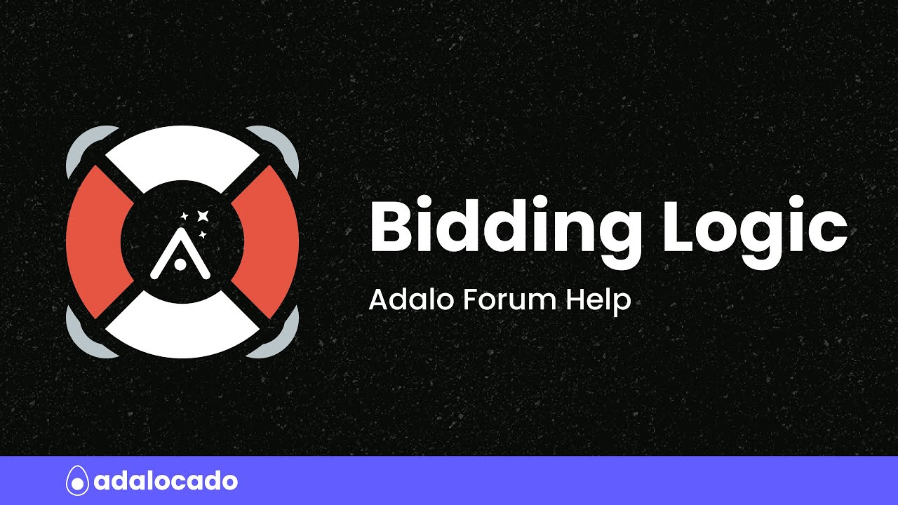 Bidding logic - Adalo Forum Help