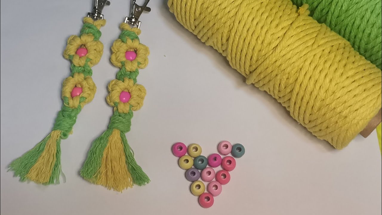 ميدالية مكرمية #ميدالية_الورد توزيعات العيد Macrame medals distribution