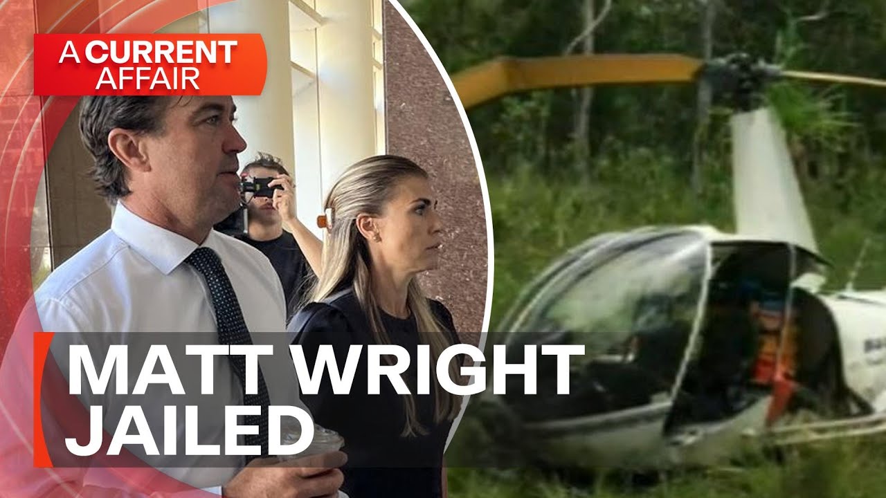Celebrity croc wranger Matt Wright sentenced to 10 months' jail | A Current Affair