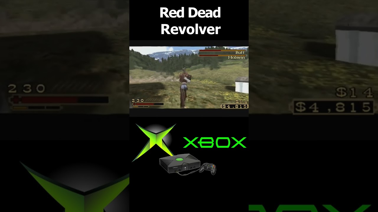 Red Dead Revolver Xbox Original