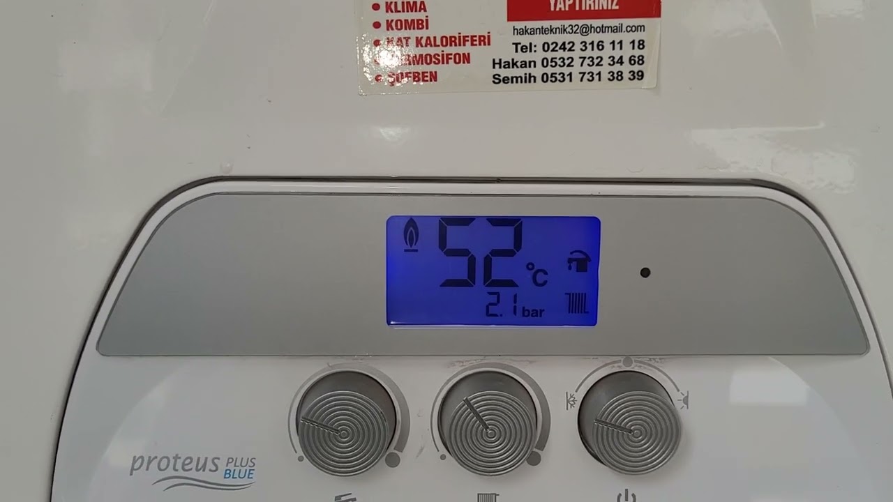 Eca Proteus Plus Kombi nasıl &ccedil;alışır