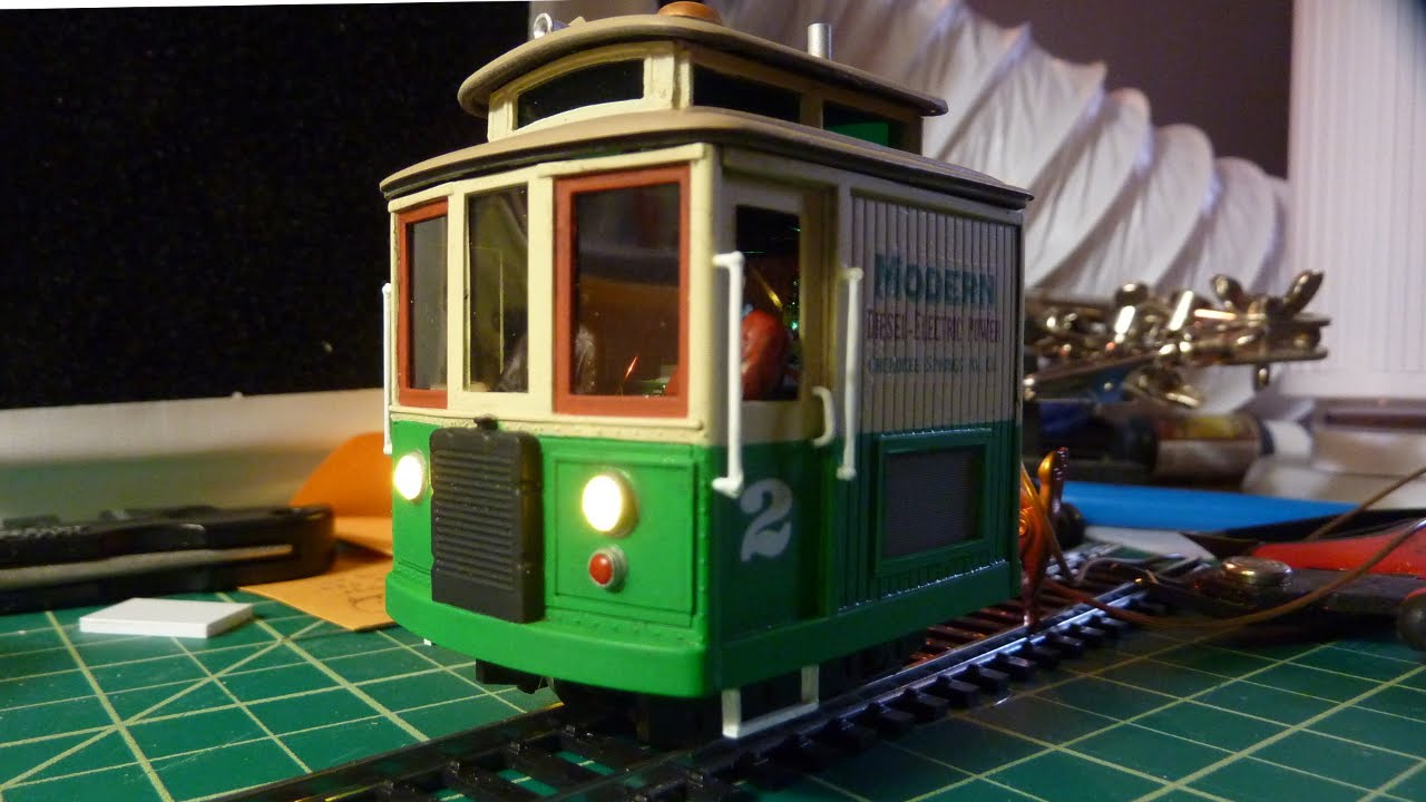 An On30 Boxcab Locomotive Kitbash