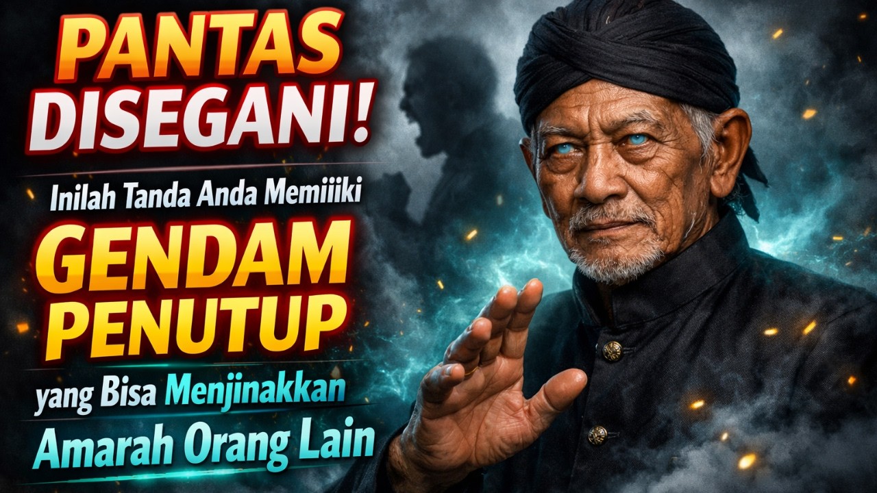 PANTAS DISEGANI ‼️ Inilah Tanda Anda Memiliki Gendam Penutup yang Bisa MENJINAKKAN AMARAH ORANG LAIN