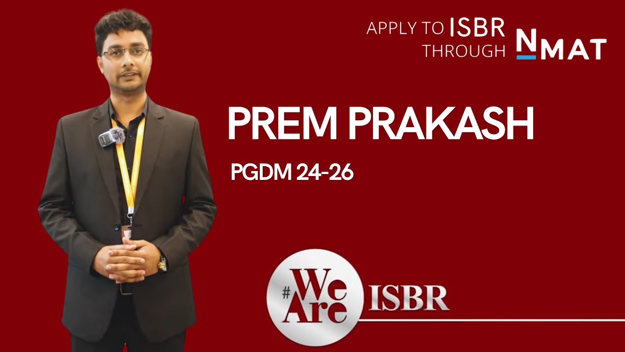 Join ISBR through NMAT Score | PGDM & MBA 2025