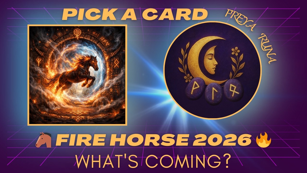 ✨ PICK A CARD 🐴 Year of the Fire Horse 2026 Tarot Reading | What's Coming For You? 🔥