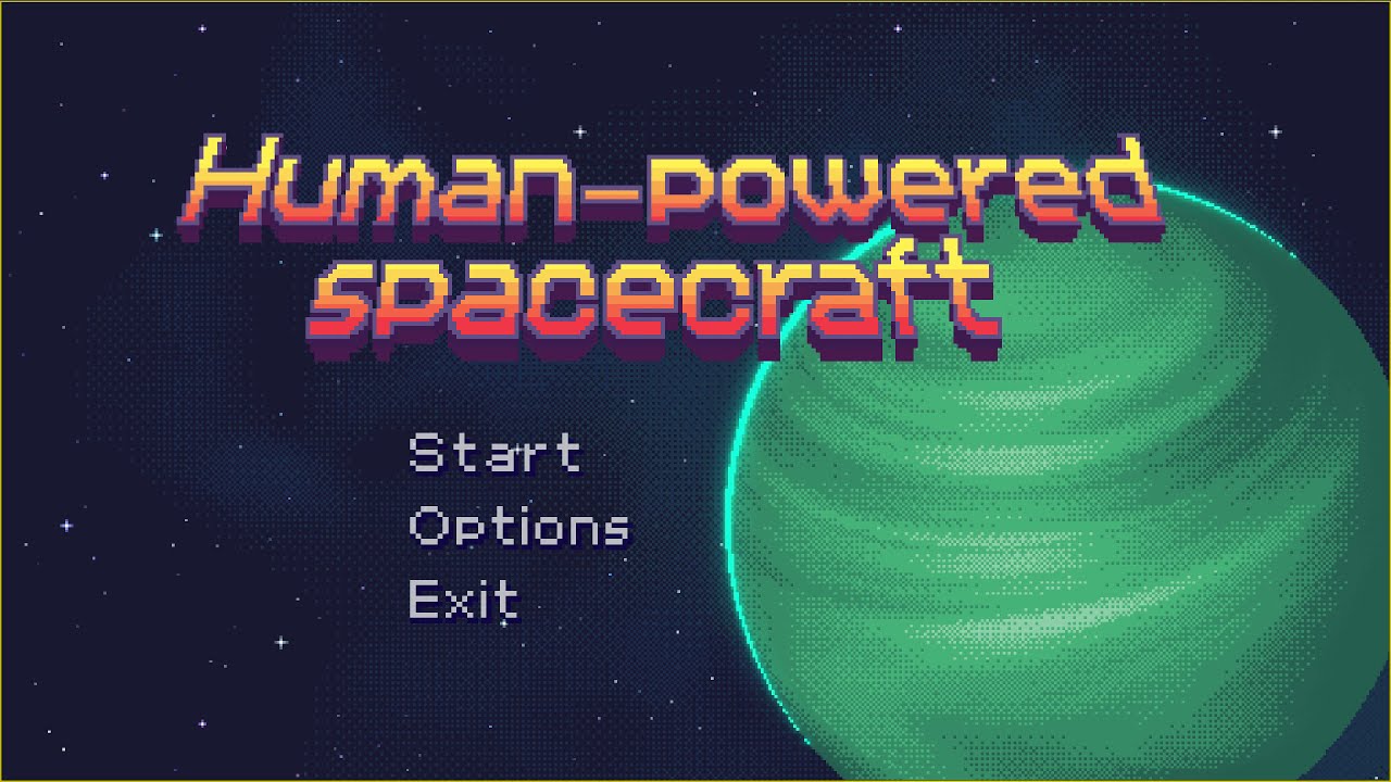 (01) HUMAN POWERED SPACECRAFT - Gameplay (no commentary)