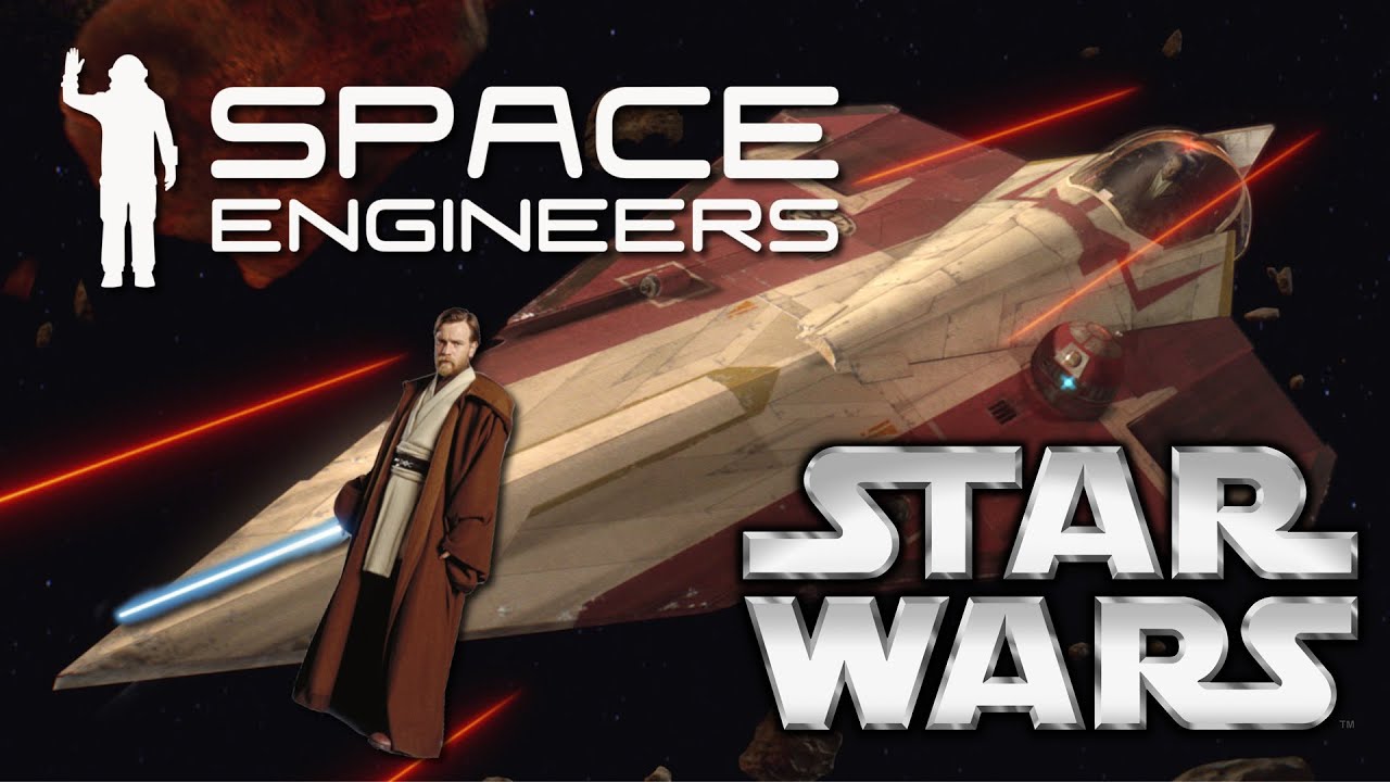 Obi-Wan Kenobi's Delta-7 Aethersprite - Space Engineers