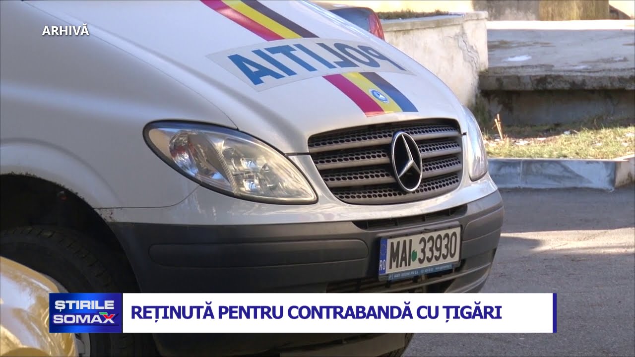 RETINUTA PENTRU CONTRABANDA CU TIGARI