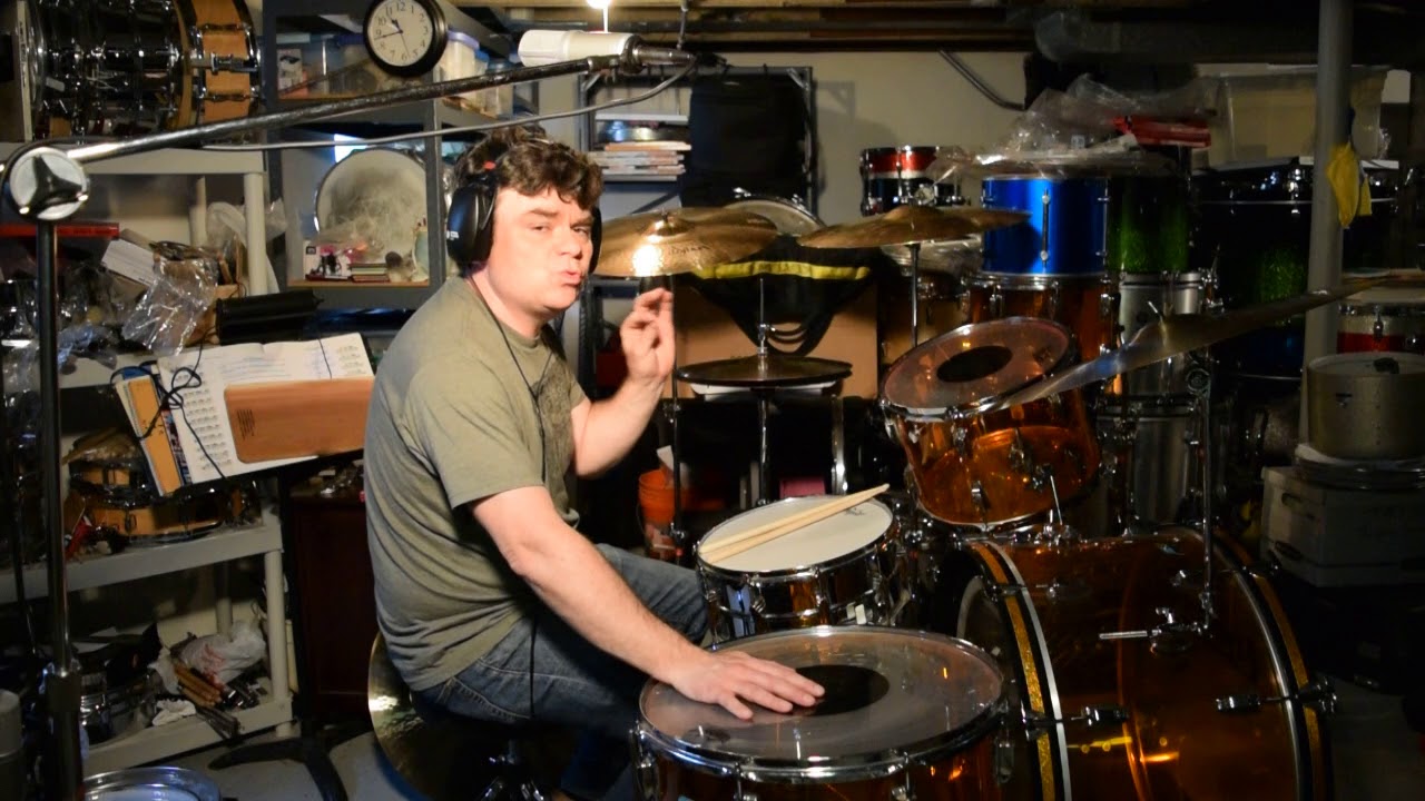 BONHAM SNARE SOUND LUDWIG LM402 WITH AN EMPEROR plus MORE