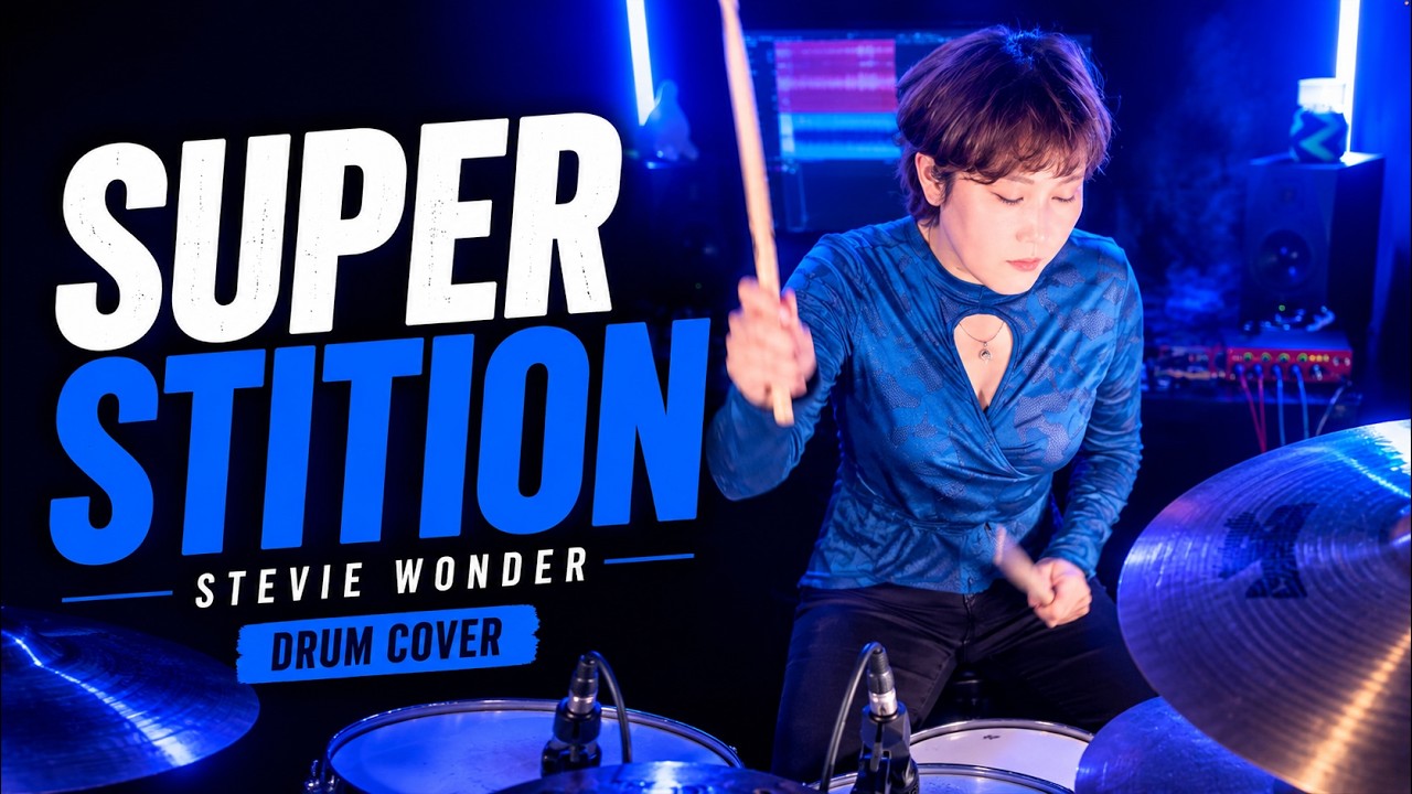 Superstition Drum Cover | Stevie Wonder Funk Groove